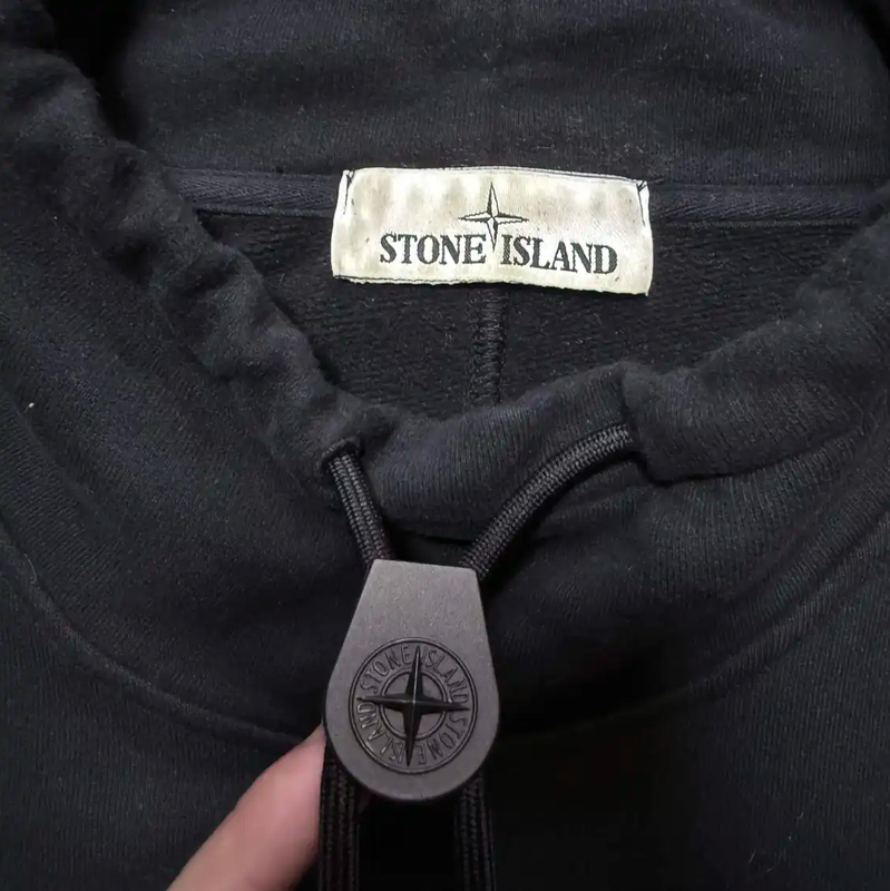 Stone Island Black Long Sleeve Sweatshirt 0089
