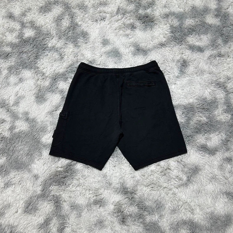 Stone Island Black Casual Sweat Shorts