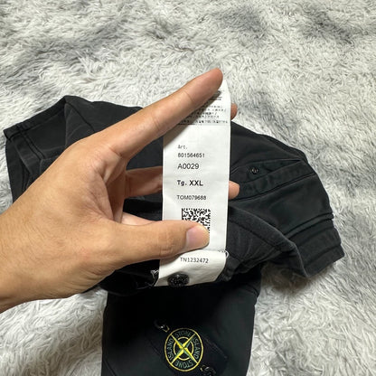 Stone Island Black Casual Sweat Shorts