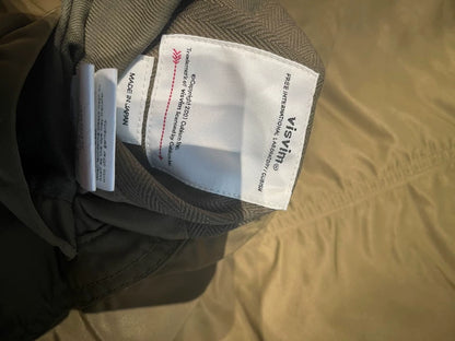 Visvim Liner Vest in Olive Green