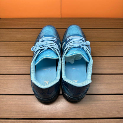 Louis Vuitton Blue Leather Low-Top Sneakers 0079