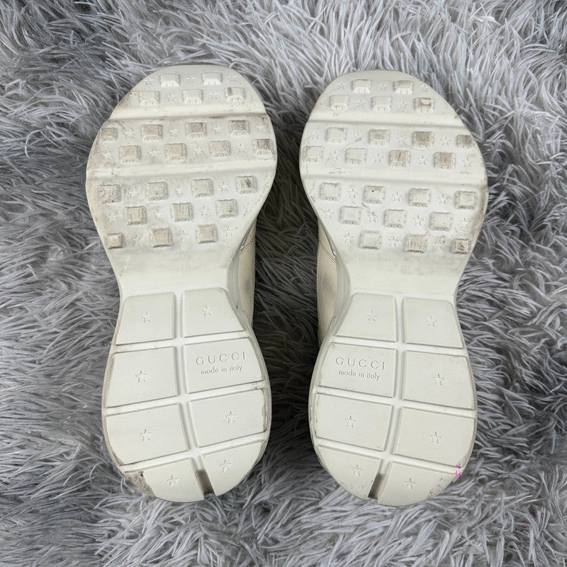 Gucci Rhyton Leather Casual Sneakers for Men 0079