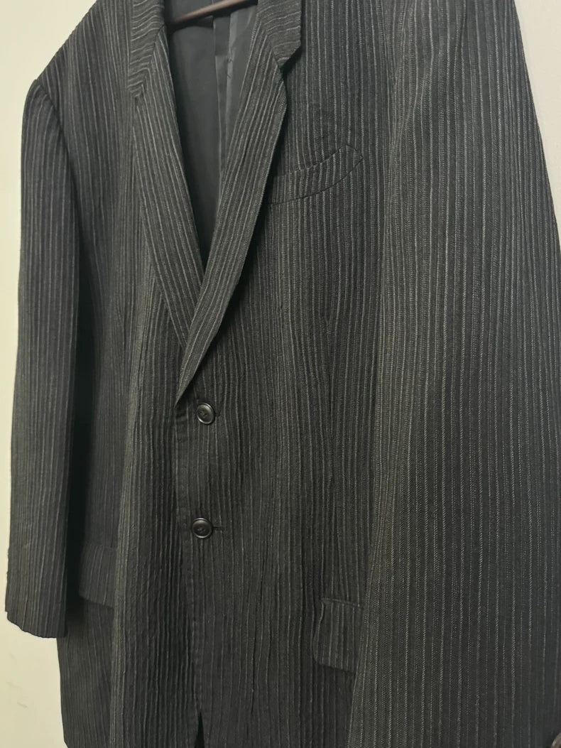 Yohji Yamamoto 93AW Stripe Wool Blazer