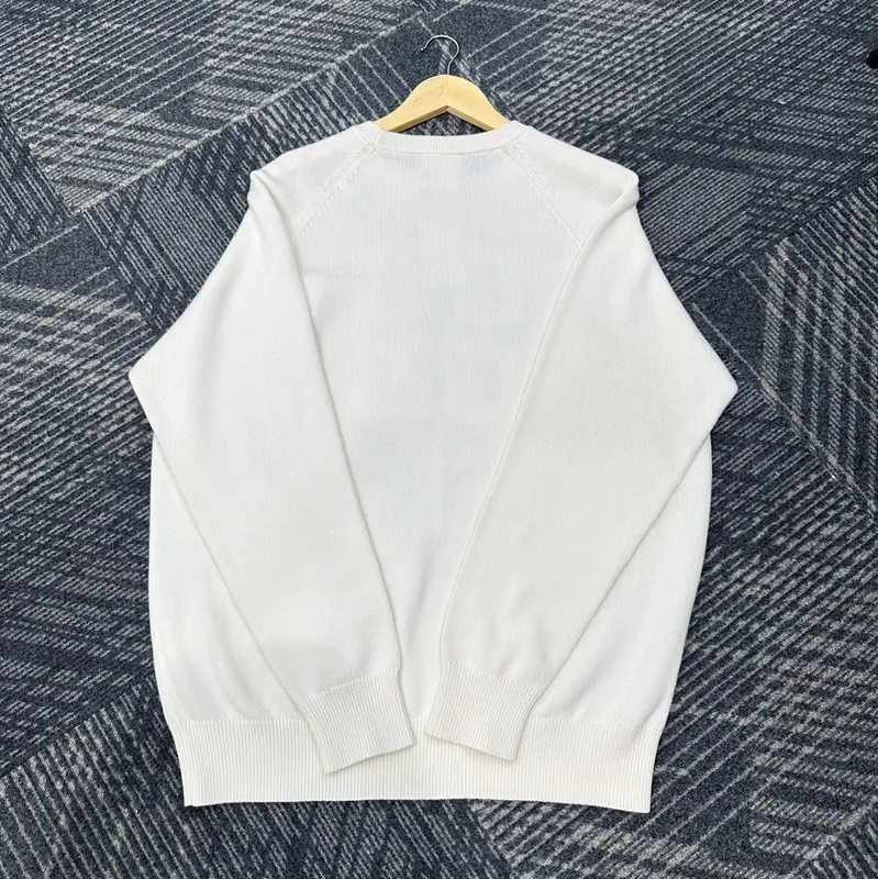 Givenchy Men's Cashmere Knit Sweater in Ivory 0089