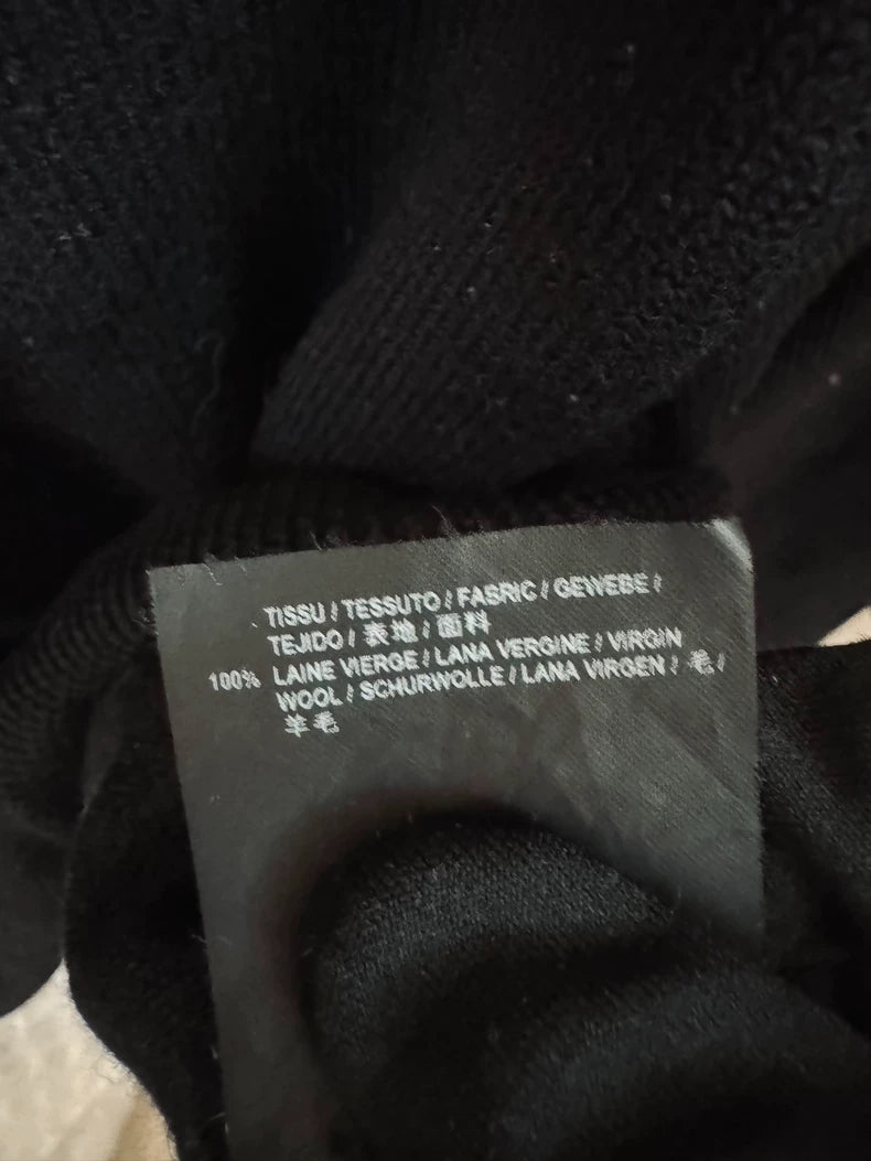 Saint Laurent 100% Wool Black Sweater-yf