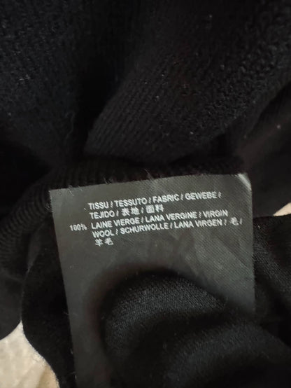 Saint Laurent 100% Wool Black Sweater-yf