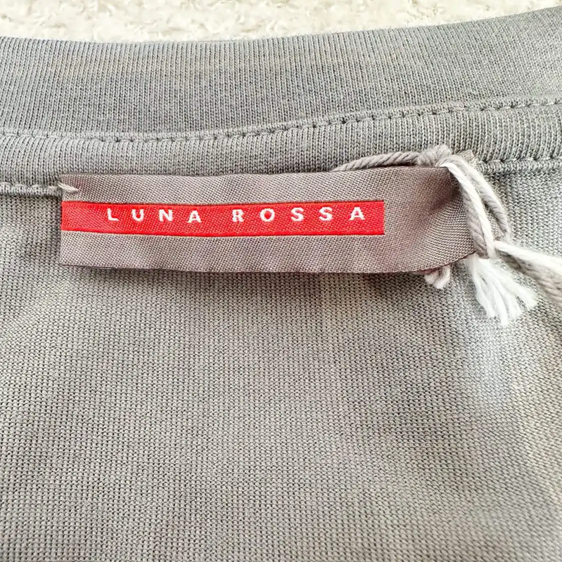 Prada Men's Grey Cotton T-Shirt