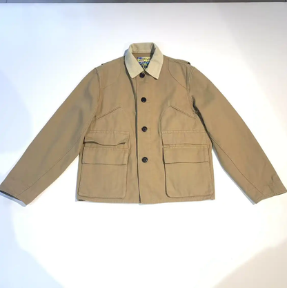 Loewe Casual Khaki Cotton Men's Jacket 0089
