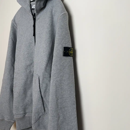 Stone Island Gray Cotton Men's Jacket 0089