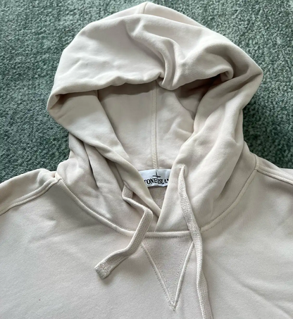 Stone Island Men's Long Sleeve Hoodie in Pink 0089