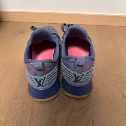 Louis Vuitton V.N.R Blue Knit Lifestyle Sneakers 0079