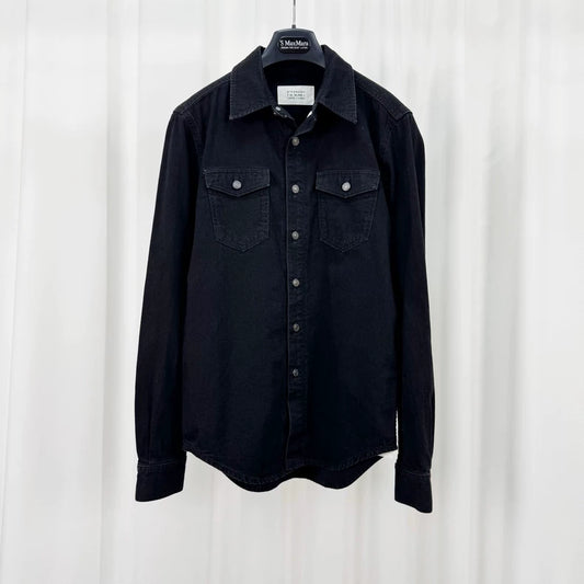 Givenchy Rainbow Embroidered Denim Shirt-yf