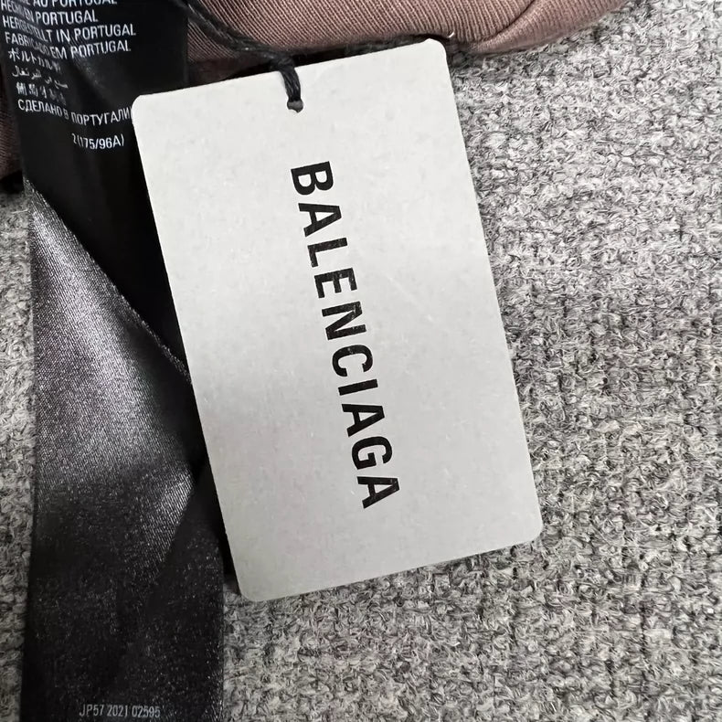 Balenciaga Brown Batwing Hoodie with Logo