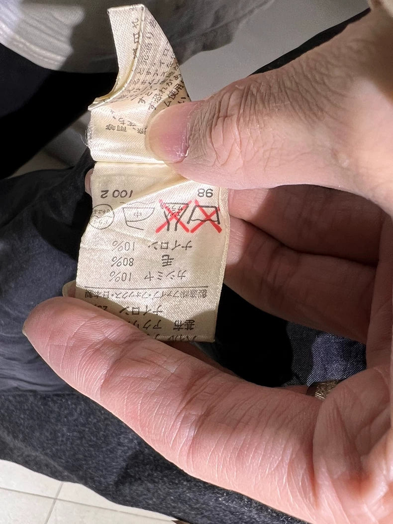 Vintage Prada Hooded Wool Coat