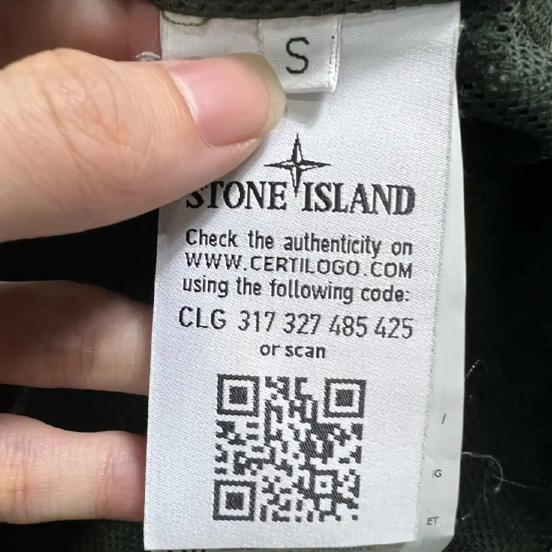 Stone Island Men's Green Nylon Jacket 0089