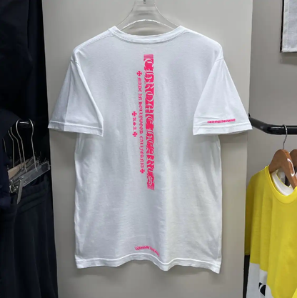 Chrome Hearts Men's White T-Shirt with Pocket 0089