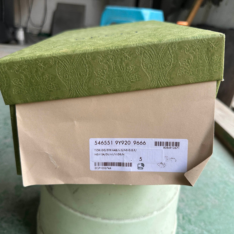 Gucci Screener Distressed Leather Low-Top Sneakers 0079