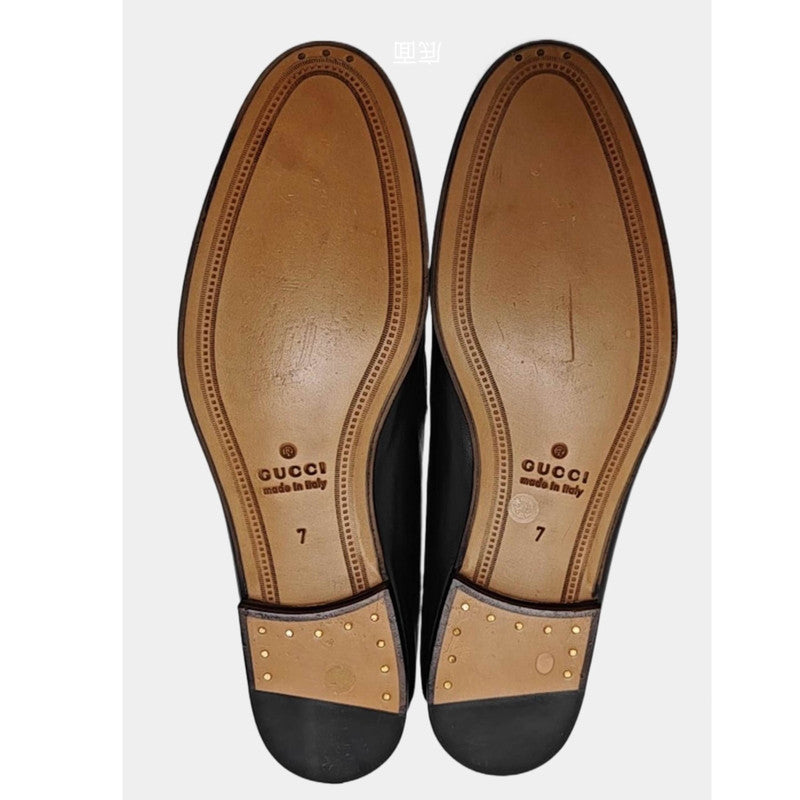 Gucci Horsebit Casual Leather Loafers for Men 0079