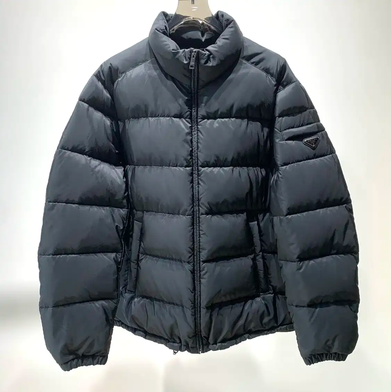 Prada Black Down Puffer Jacket for Men