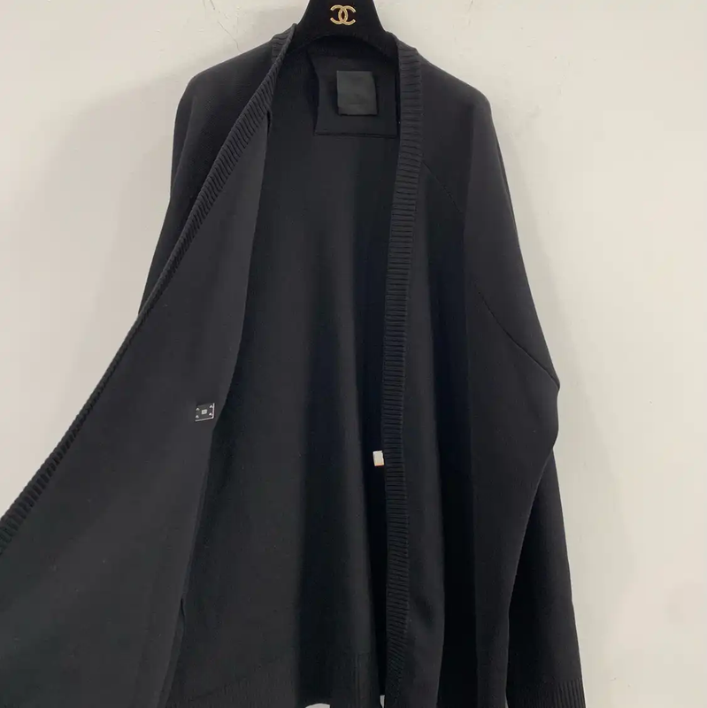 Givenchy Black Wool Men's Cardigan 0089