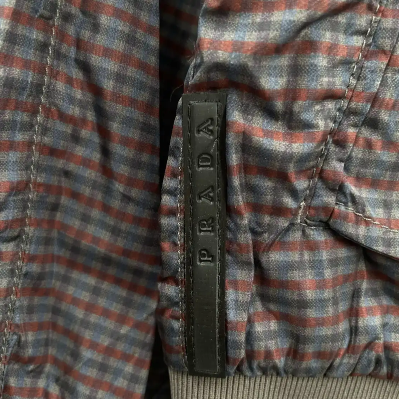 Prada Colorblock Men's Long Sleeve Jacket