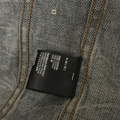 Amiri Vintage Studded Denim Trucker Jacket