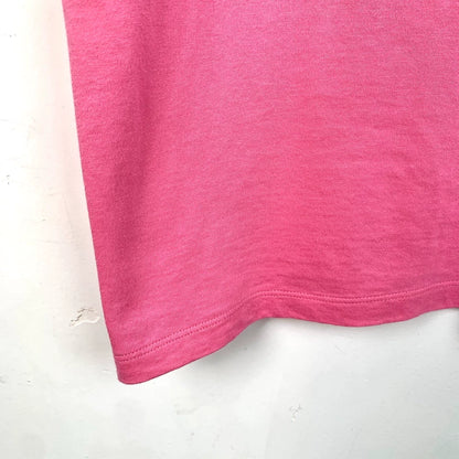 Pink Sequin Design Short Sleeve T-Shirt
