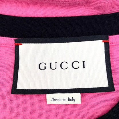 Pink Sequin Design Short Sleeve T-Shirt