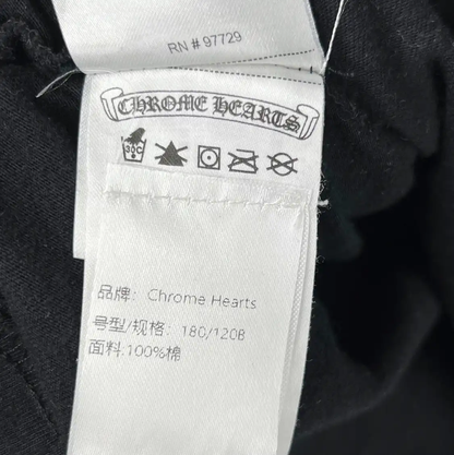 Chrome Hearts Black Cotton Long Sleeve T-Shirt 0089