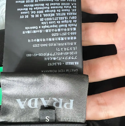 Prada Black Men's Jacket Size S