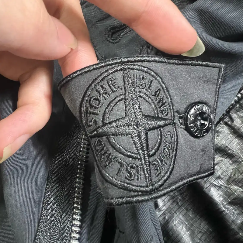 Stone Island Black Cotton Casual Pants for Men 0089