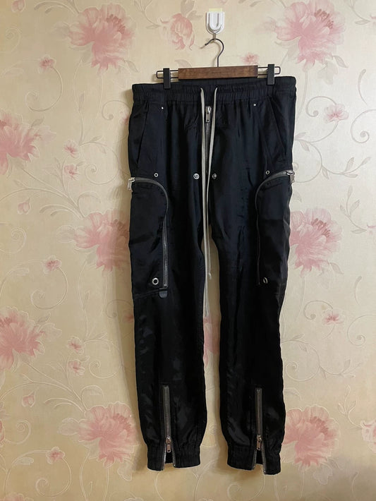 Rickowens Five-Zip Casual Pants