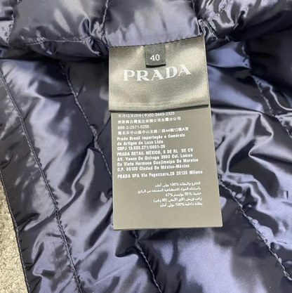 Prada Black Polyester Men's Vest