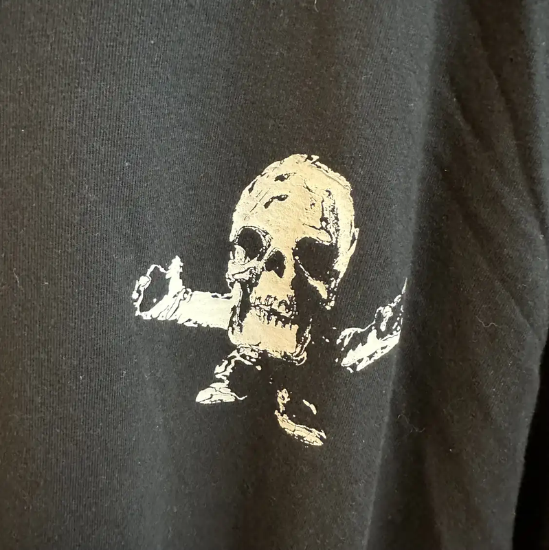 Chrome Hearts Black Cotton Graphic Tee 0089