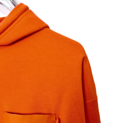 Loewe Men's Orange Cotton Blend Hoodie 0089