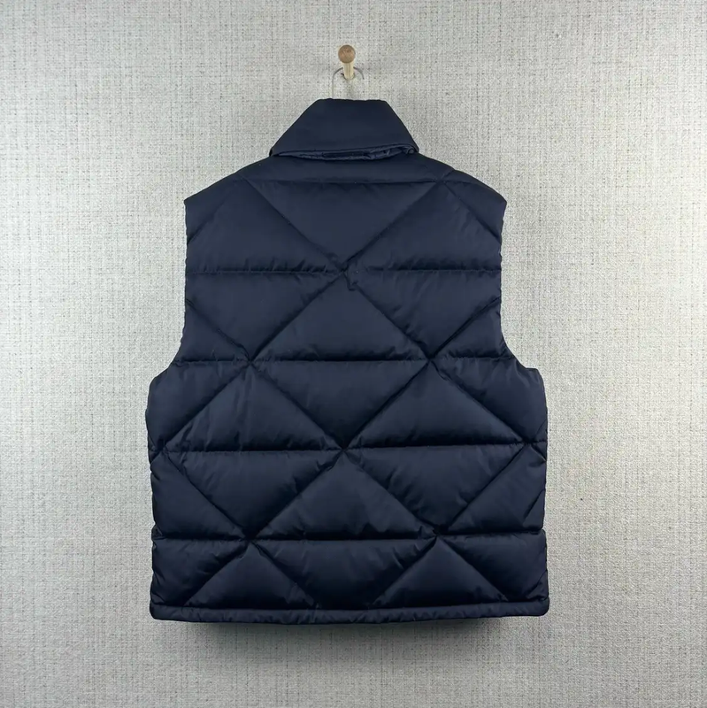 Prada Men's Navy Puffer Vest