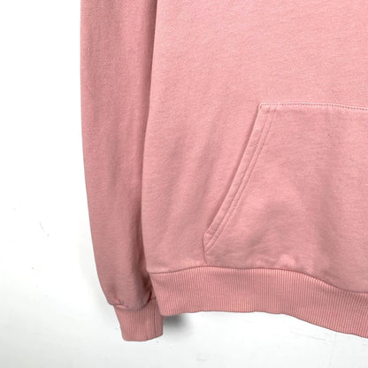 Celine Pink Logo Cotton Hoodie