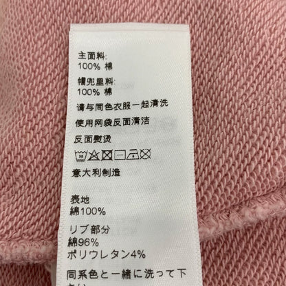 Celine Pink Logo Cotton Hoodie