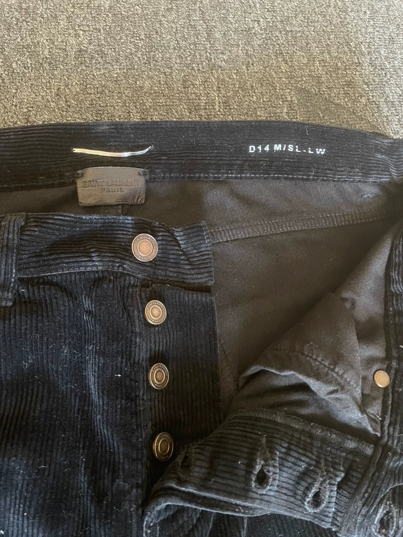 Saint Laurent D14 Corduroy Jeans-yf