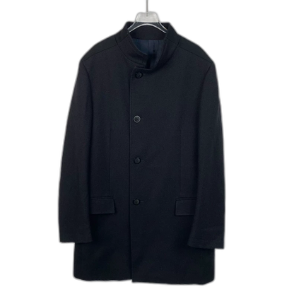 Givenchy Black Wool Single-Breasted Coat