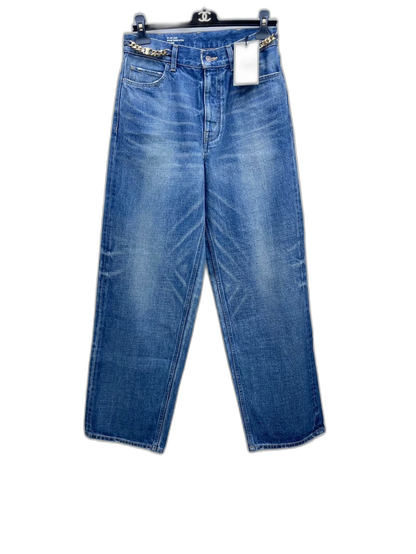 Celine Chain Denim Jeans Size 28