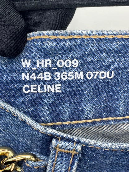 Celine Chain Denim Jeans Size 28
