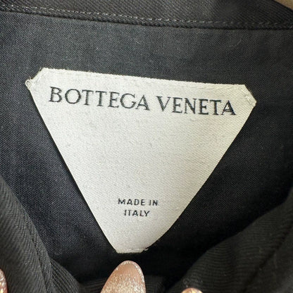 Bottega Veneta Men's Black Long-Sleeve Shirt