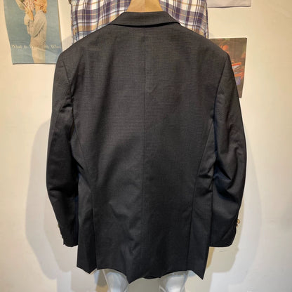 Dior Vintage Dark Grey Wool Suit Jacket