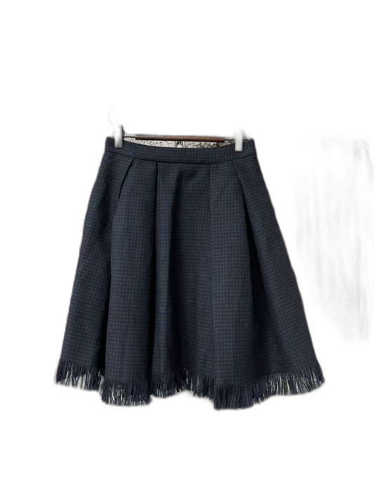 Dior Pleated Skirt in Dark Color