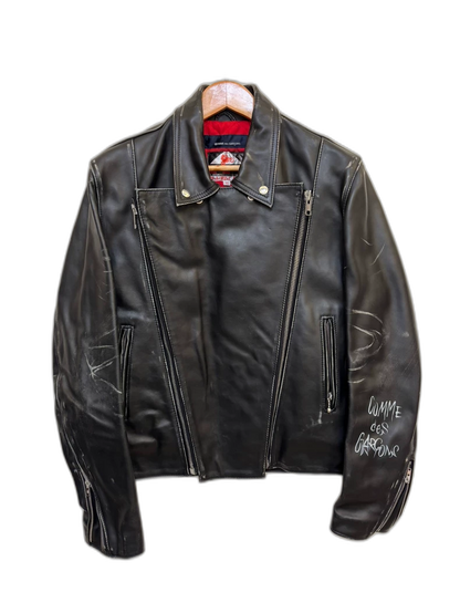 Comme des Garçons Homme Leather Jacket