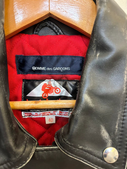 Comme des Garçons Homme Leather Jacket