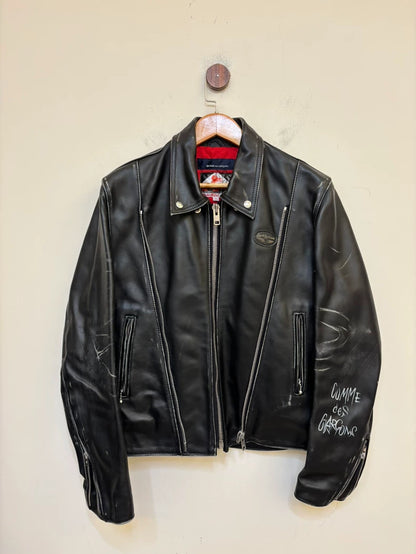 Comme des Garçons Homme Leather Jacket