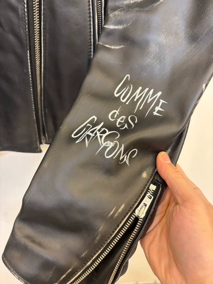 Comme des Garçons Homme Leather Jacket