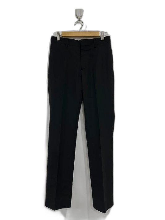Dior Black Straight-Leg Wool Trousers